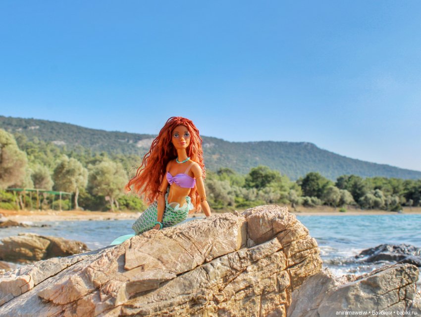 На побережье Эгейского моря. Русалочья фотосессия