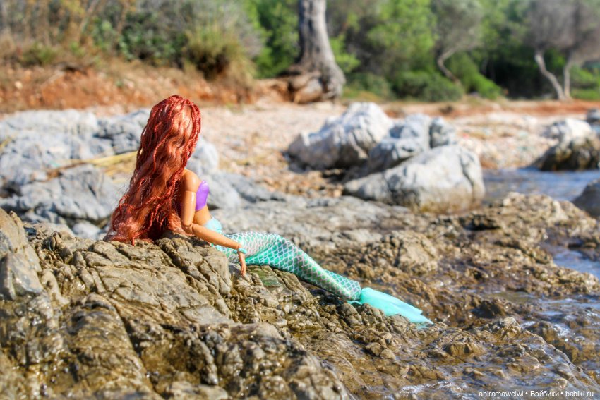 На побережье Эгейского моря. Русалочья фотосессия (фото 6)