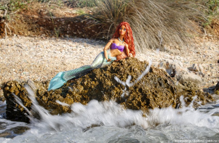 На побережье Эгейского моря. Русалочья фотосессия