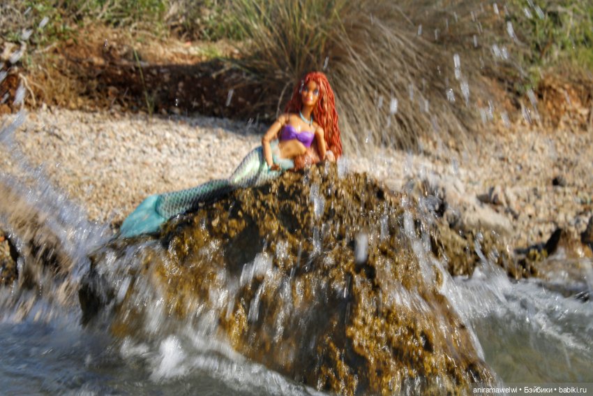 На побережье Эгейского моря. Русалочья фотосессия