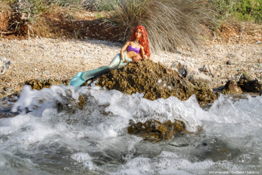 На побережье Эгейского моря. Русалочья фотосессия