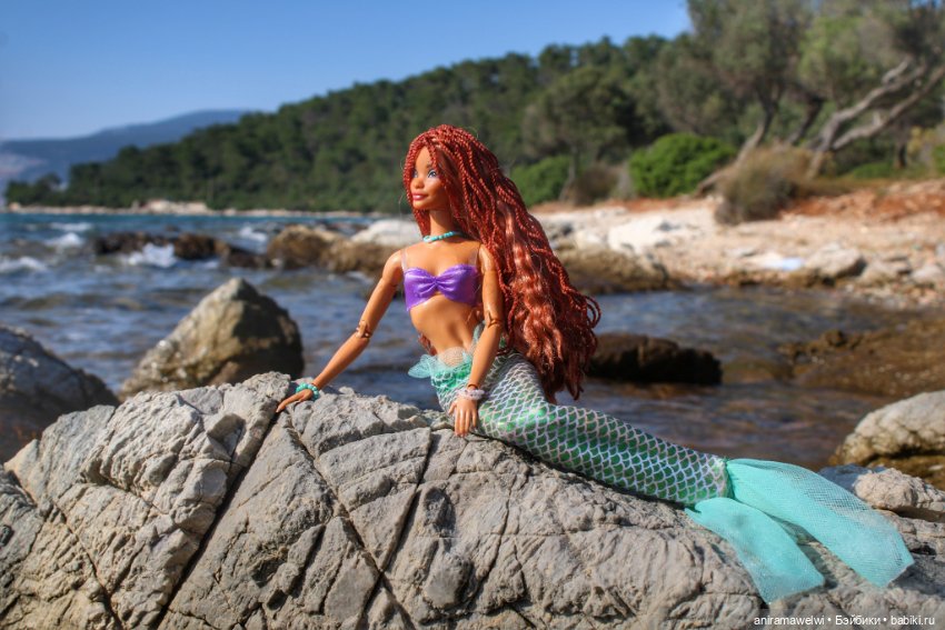 На побережье Эгейского моря. Русалочья фотосессия (фото 9)