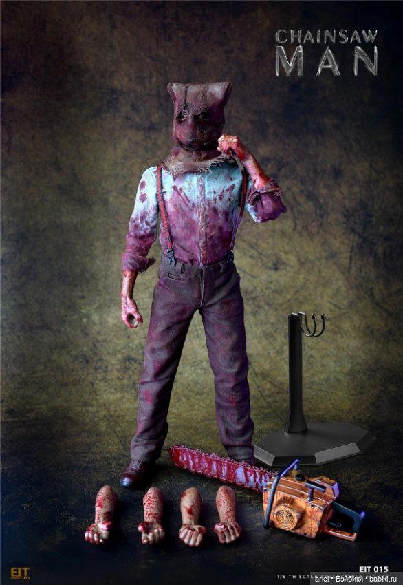 End I Toys анонсировали фигурку Человека с бензопилой по мотивам игры "Resident Evil 4 Remake" (фото 10)