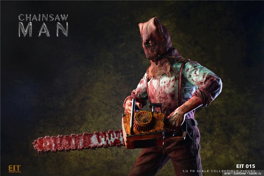 End I Toys анонсировали фигурку Человека с бензопилой по мотивам игры "Resident Evil 4 Remake" (фото 6)
