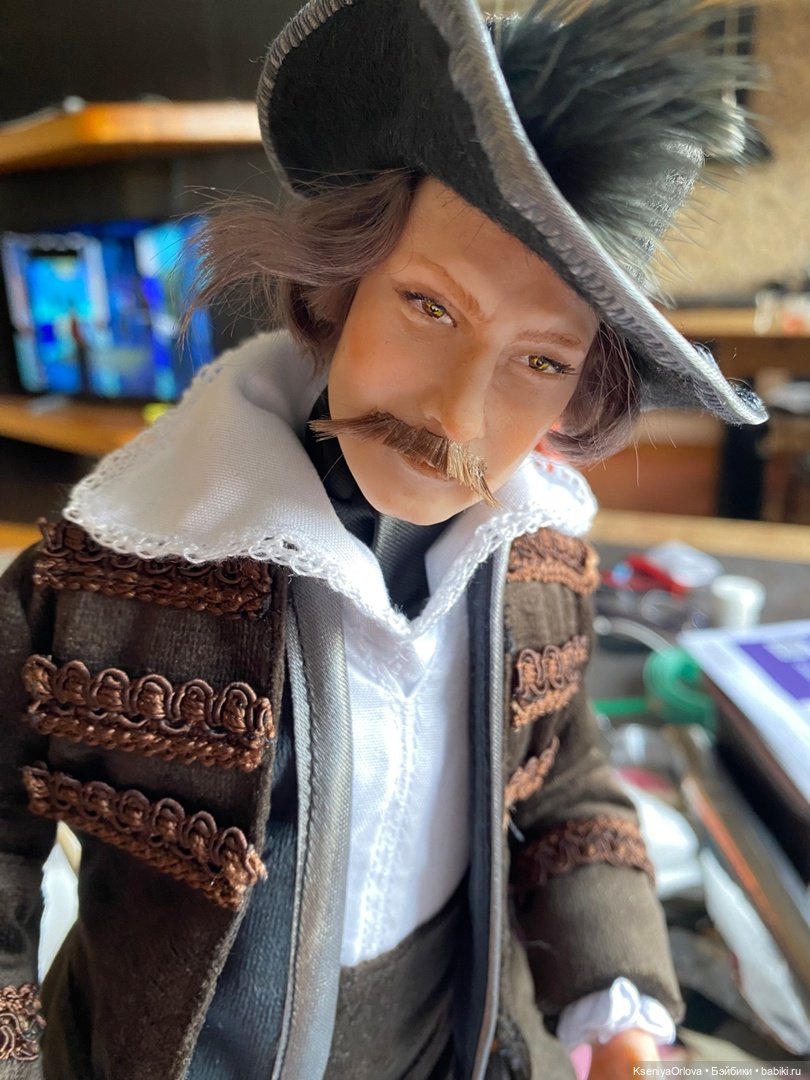 Мюнхгаузен — Авторские портретные куклы по фото: галерея работ (фото 4)