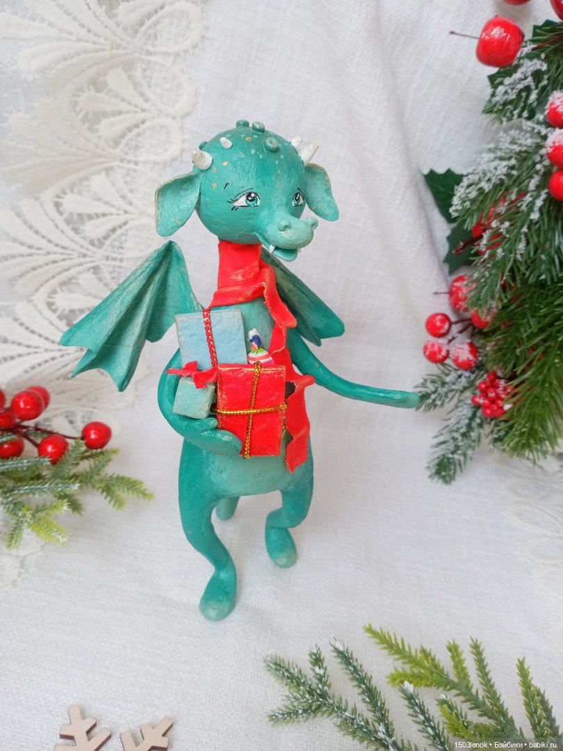 Дракоши — Лепка авторских игрушек и папье (фото 7)