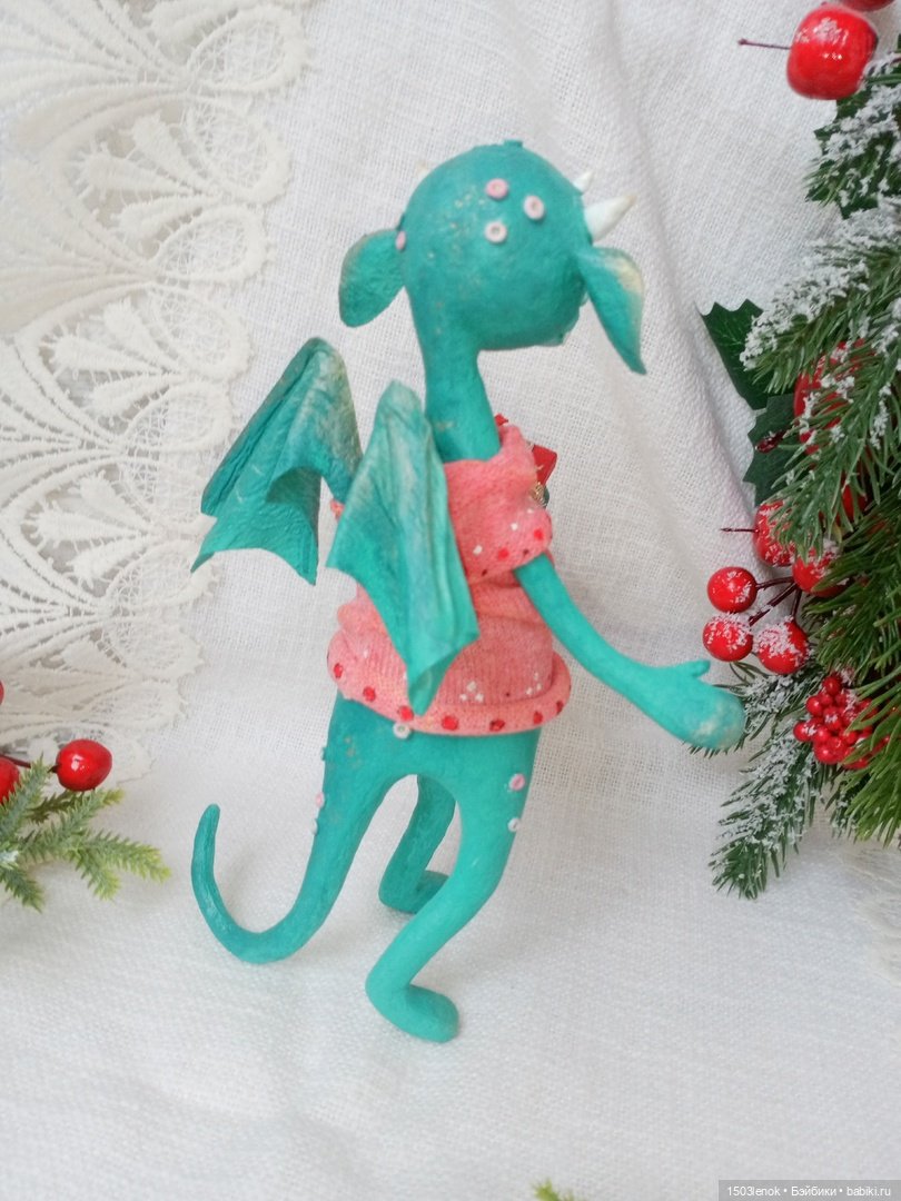 Дракоши — Лепка авторских игрушек и папье