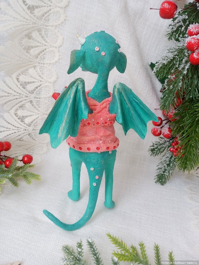 Дракоши — Лепка авторских игрушек и папье