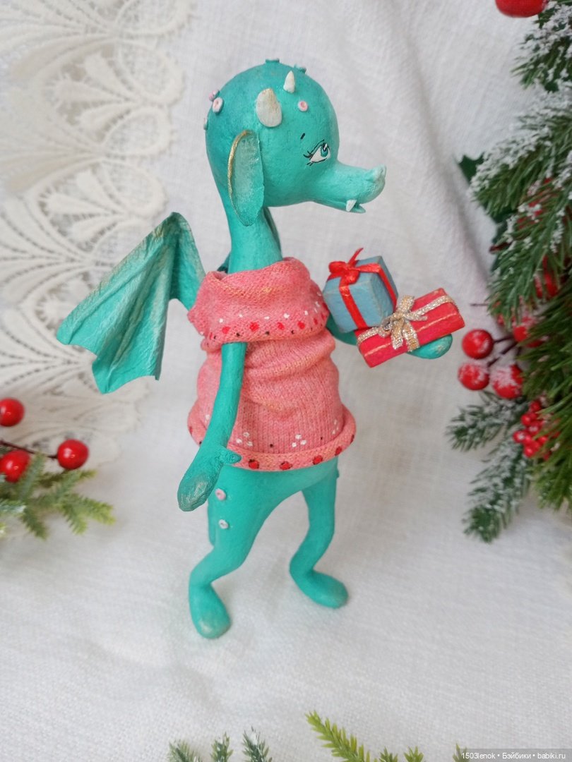 Дракоши — Лепка авторских игрушек и папье