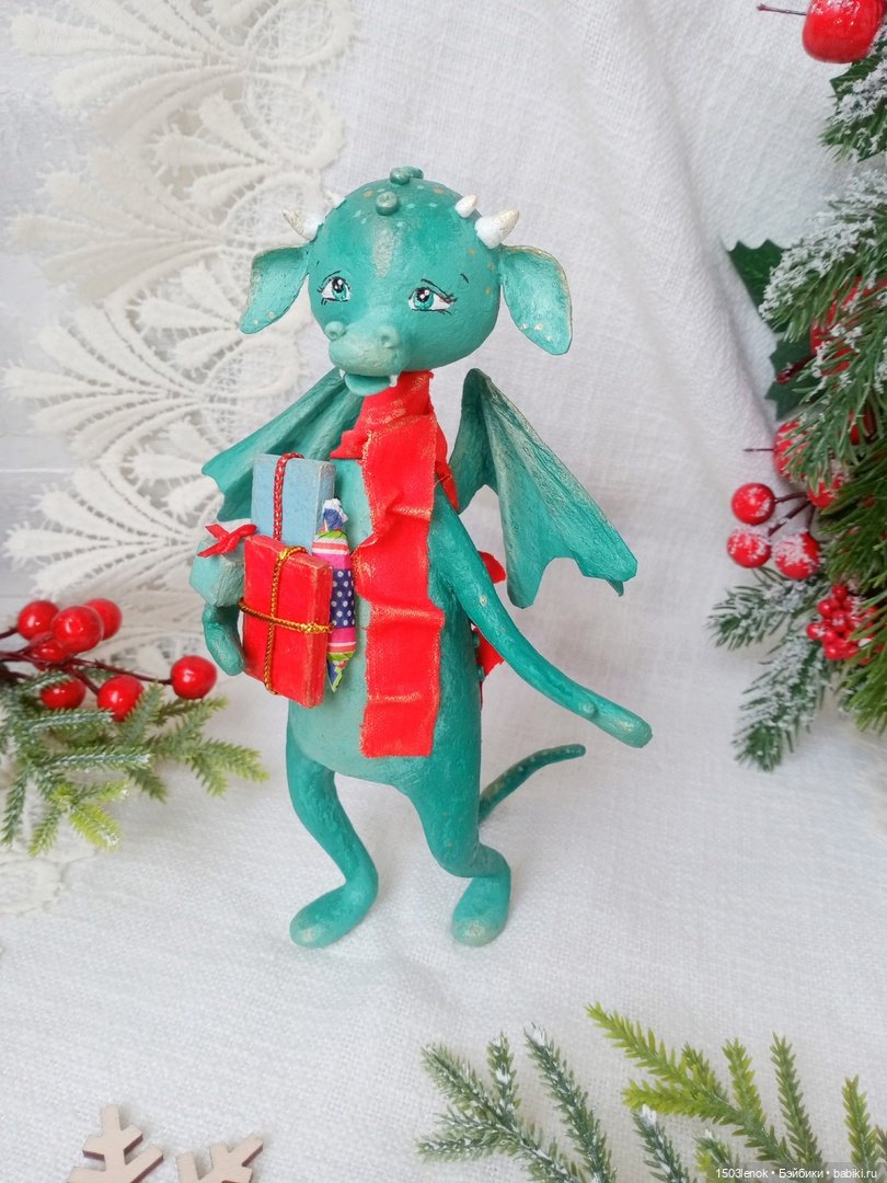 Дракоши — Лепка авторских игрушек и папье (фото 8)