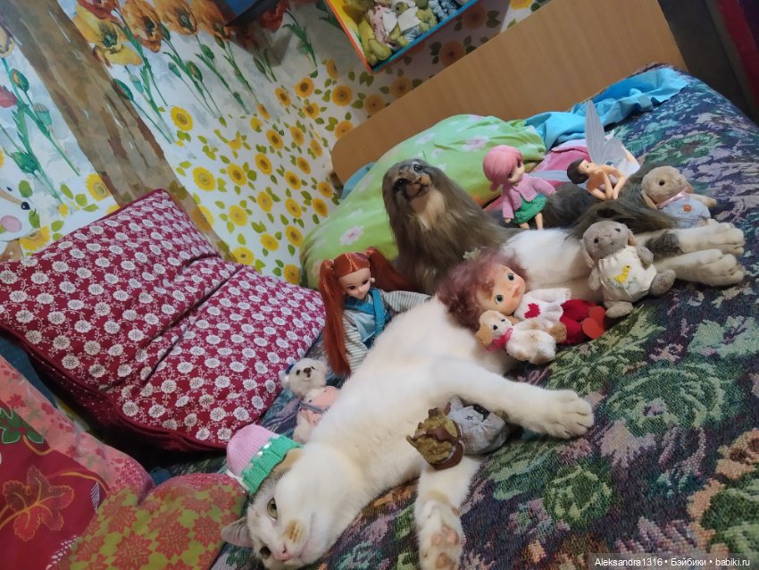 Люся спит🤫 — Авторские работы в частных коллекциях: домашние фото кукол и игрушек