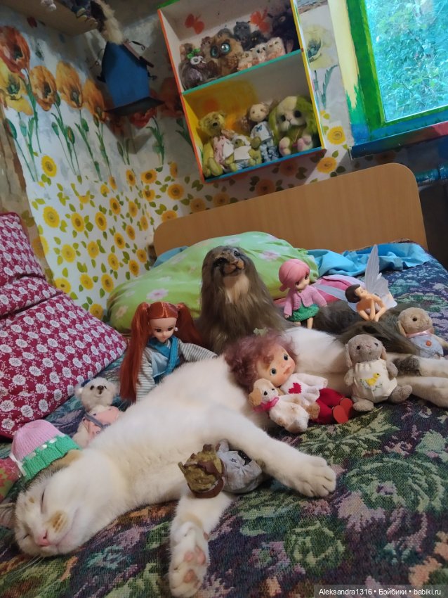 Люся спит🤫 — Авторские работы в частных коллекциях: домашние фото кукол и игрушек