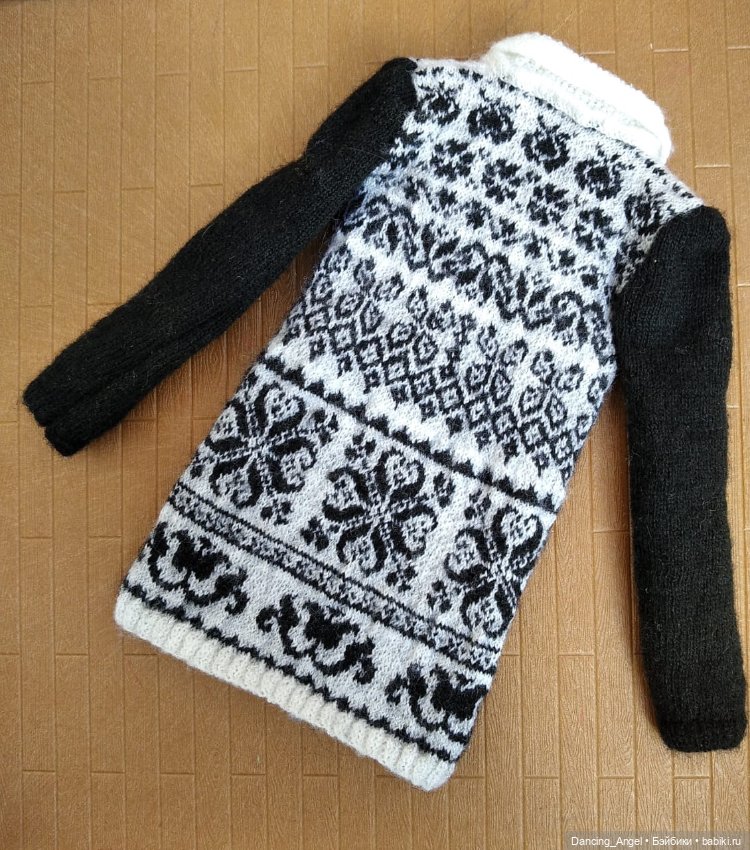 И снова жаккарды — Одежда и обувь для кукол своими руками: фото (фото 7)