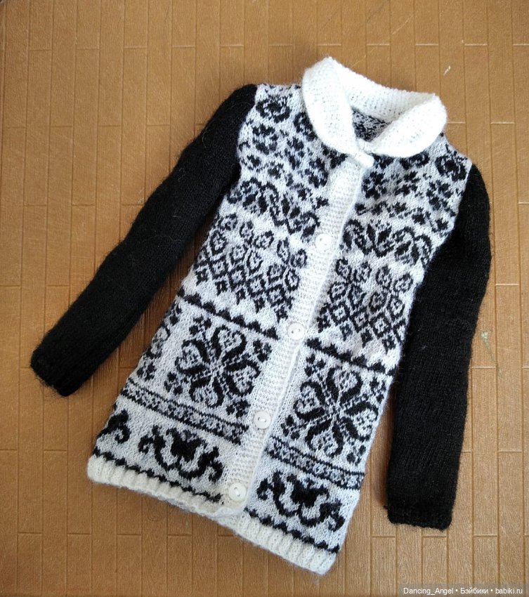 И снова жаккарды — Одежда и обувь для кукол своими руками: фото (фото 6)