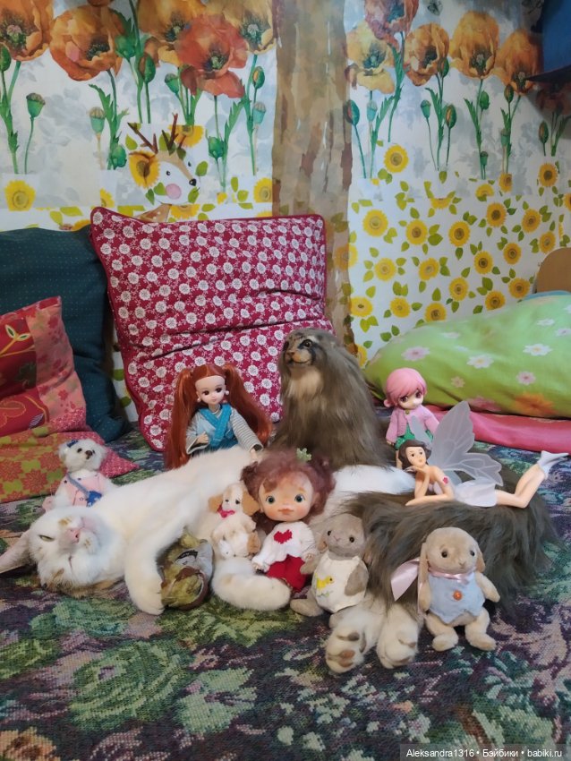 Люся спит🤫 — Авторские работы в частных коллекциях: домашние фото кукол и игрушек