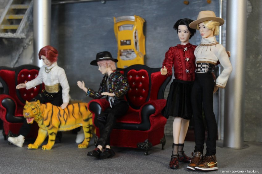 Зовите меня госпожа — Куклы BTS (БТС) от Mattel: K