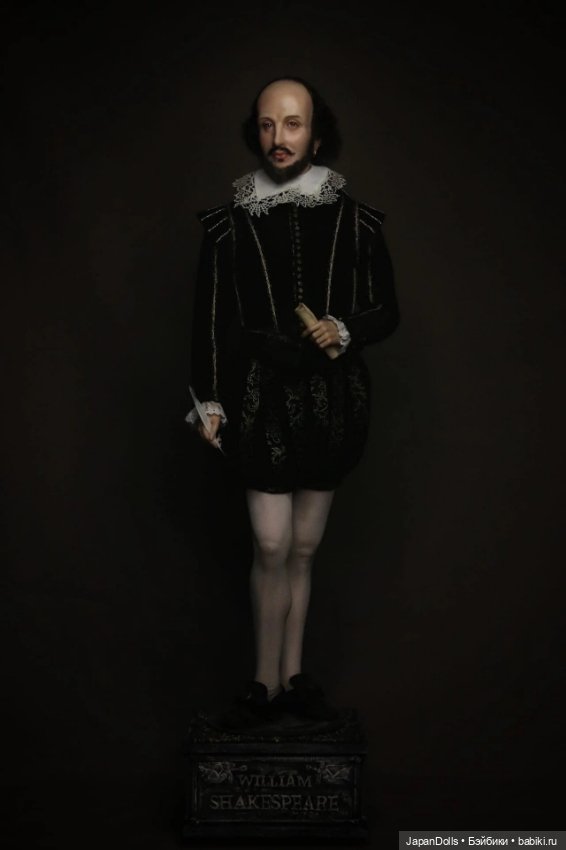 "Мой Шекспир" на выставке "Куклы с характером. Четвертая высота" (фото 2)