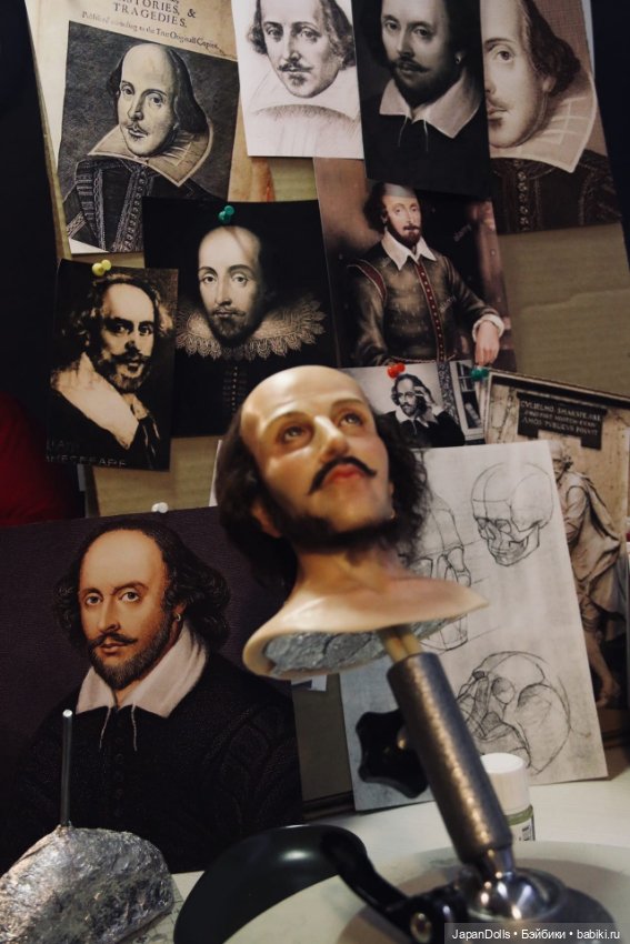 "Мой Шекспир" на выставке "Куклы с характером. Четвертая высота" (фото 3)