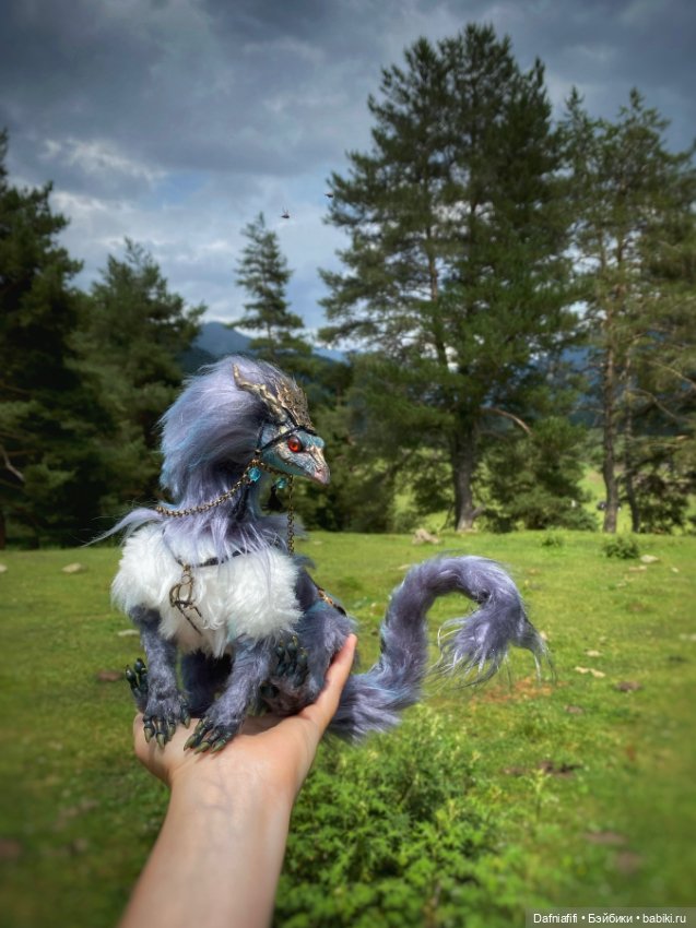 Он дракон — Домашние фото авторских игрушек: Тедди (фото 10)