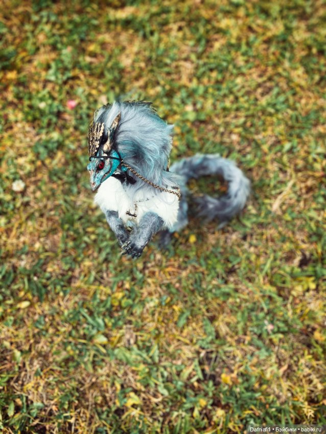 Он дракон — Домашние фото авторских игрушек: Тедди (фото 8)