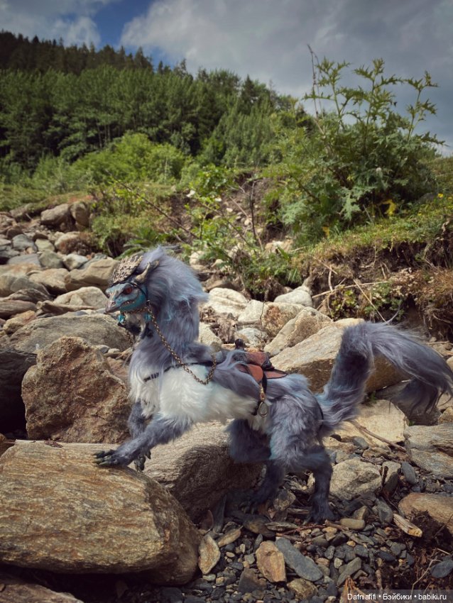 Он дракон — Домашние фото авторских игрушек: Тедди