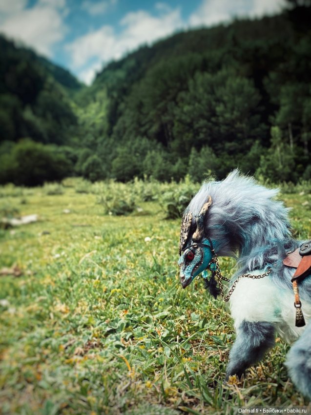 Он дракон — Домашние фото авторских игрушек: Тедди (фото 4)