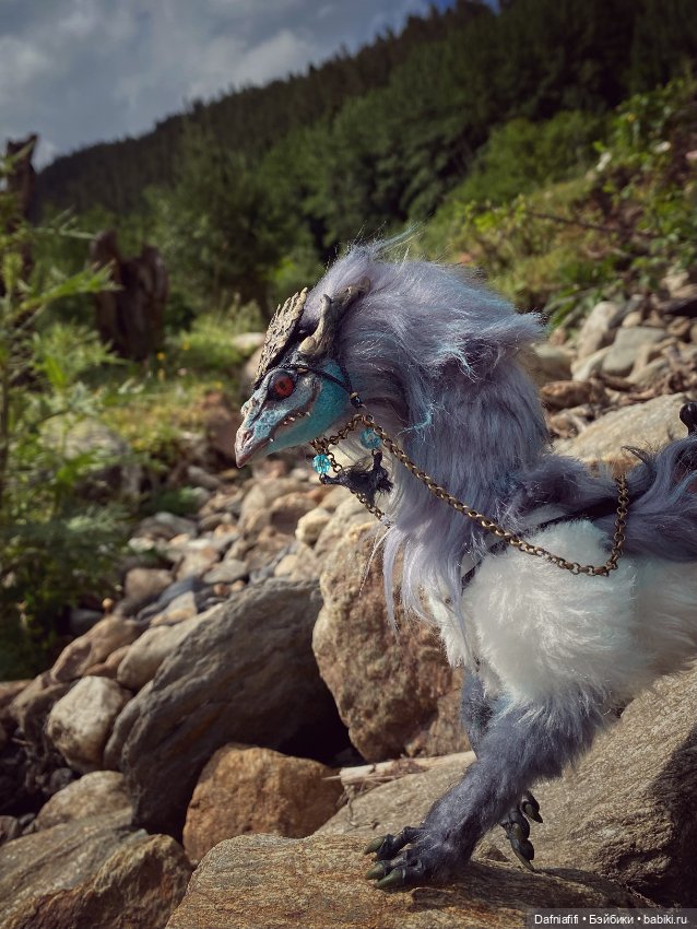 Он дракон — Домашние фото авторских игрушек: Тедди