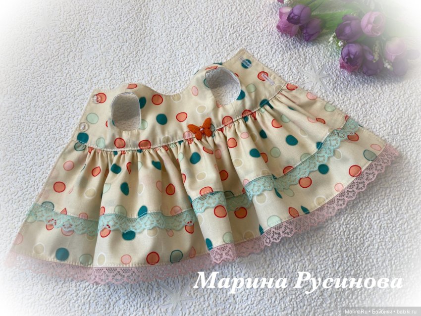 Платья для Мариетты — Одежда и обувь для кукол своими руками: фото (фото 5)