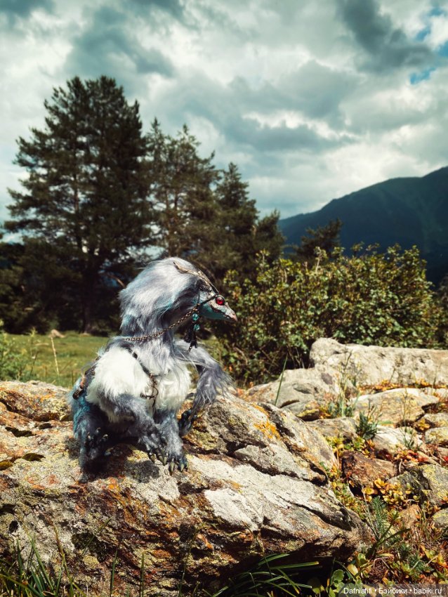 Он дракон — Домашние фото авторских игрушек: Тедди