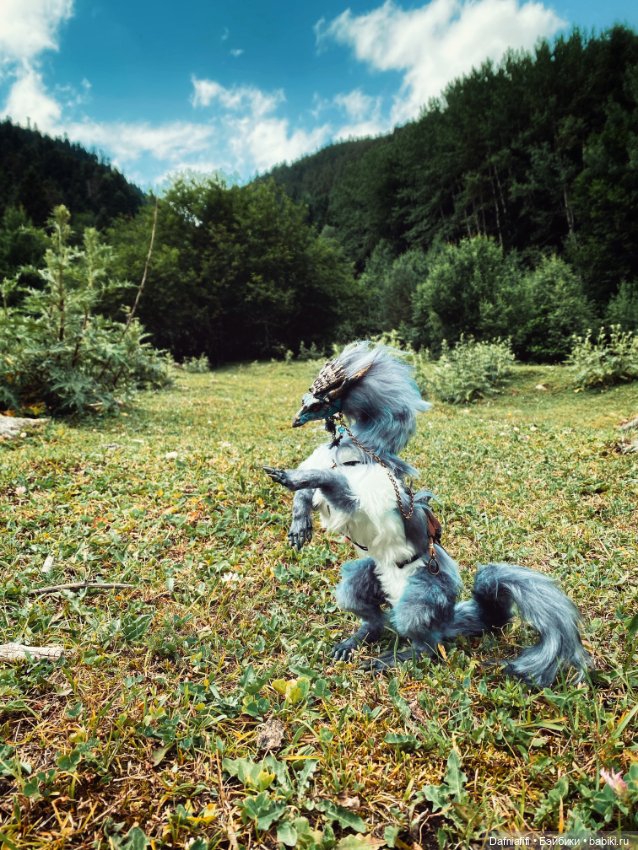 Он дракон — Домашние фото авторских игрушек: Тедди (фото 7)