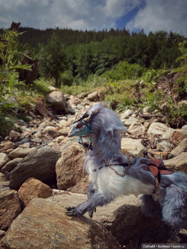 Он дракон — Домашние фото авторских игрушек: Тедди