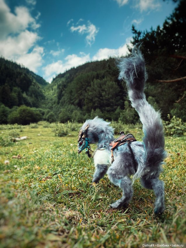 Он дракон — Домашние фото авторских игрушек: Тедди (фото 6)