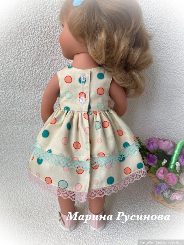 Платья для Мариетты — Одежда и обувь для кукол своими руками: фото (фото 4)