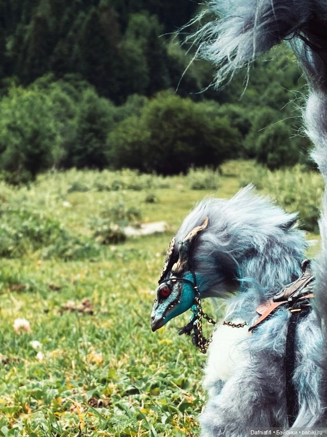 Он дракон — Домашние фото авторских игрушек: Тедди (фото 5)