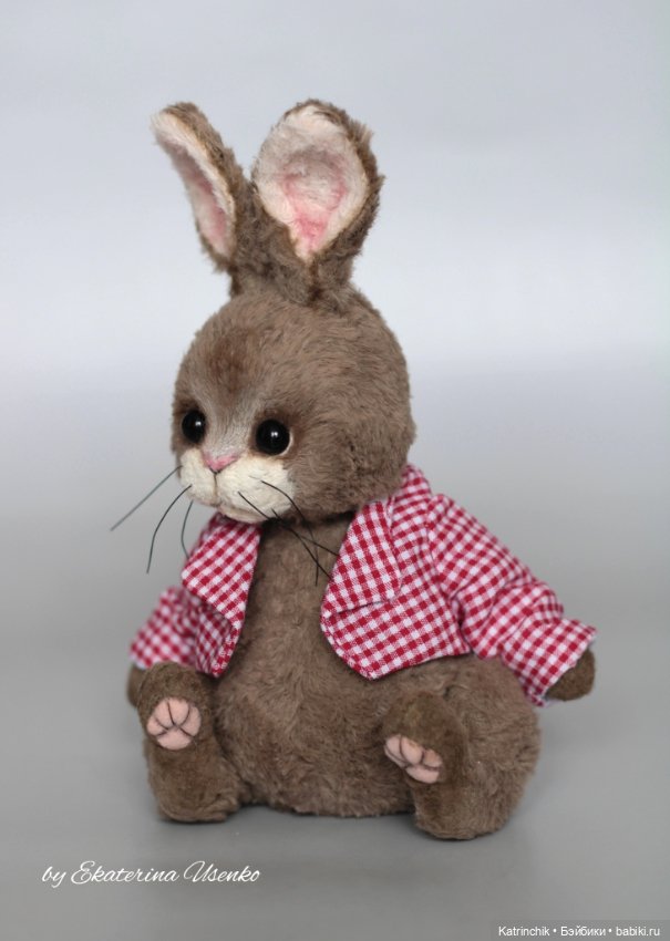 Зайчонок Тедди — Авторские мишки Тедди и друзья: фото (фото 6)