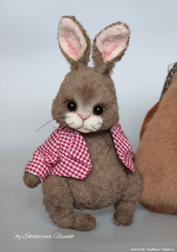 Зайчонок Тедди — Авторские мишки Тедди и друзья: фото (фото 9)