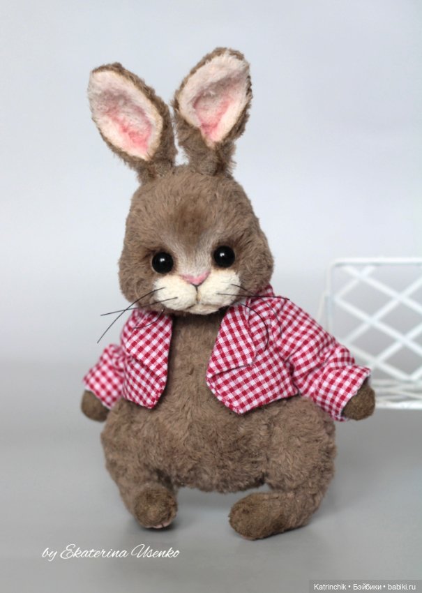 Зайчонок Тедди — Авторские мишки Тедди и друзья: фото (фото 7)