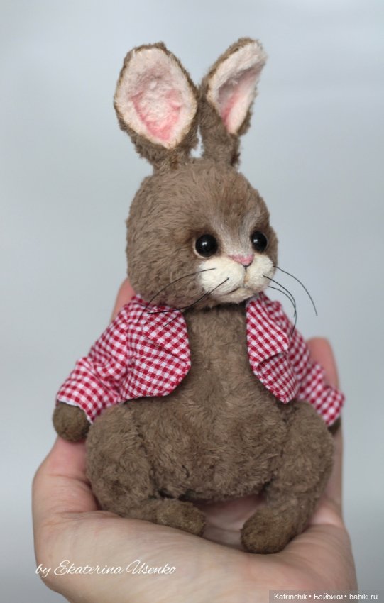 Зайчонок Тедди — Авторские мишки Тедди и друзья: фото (фото 5)