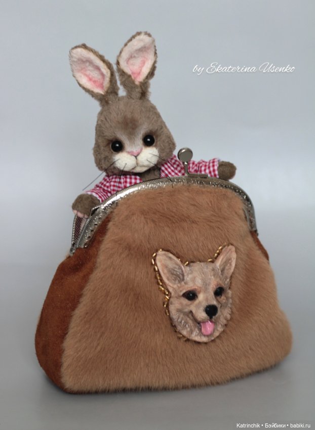 Зайчонок Тедди — Авторские мишки Тедди и друзья: фото (фото 8)