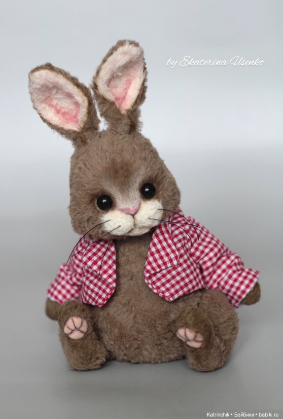 Зайчонок Тедди — Авторские мишки Тедди и друзья: фото (фото 3)