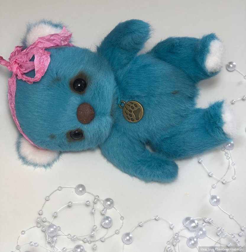 Игрушка в стиле Тедди, ручная работа (фото 3)