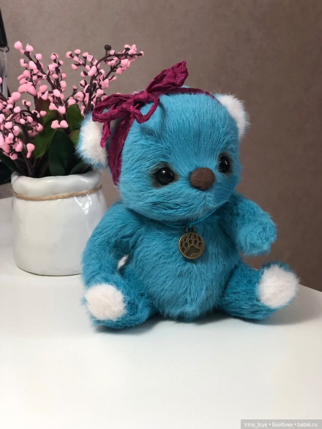Игрушка в стиле Тедди, ручная работа (фото 5)