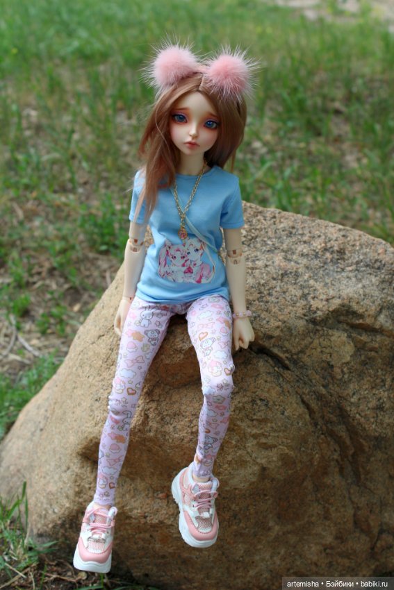 Первая прогулка моей Минифи spring sarang 2020