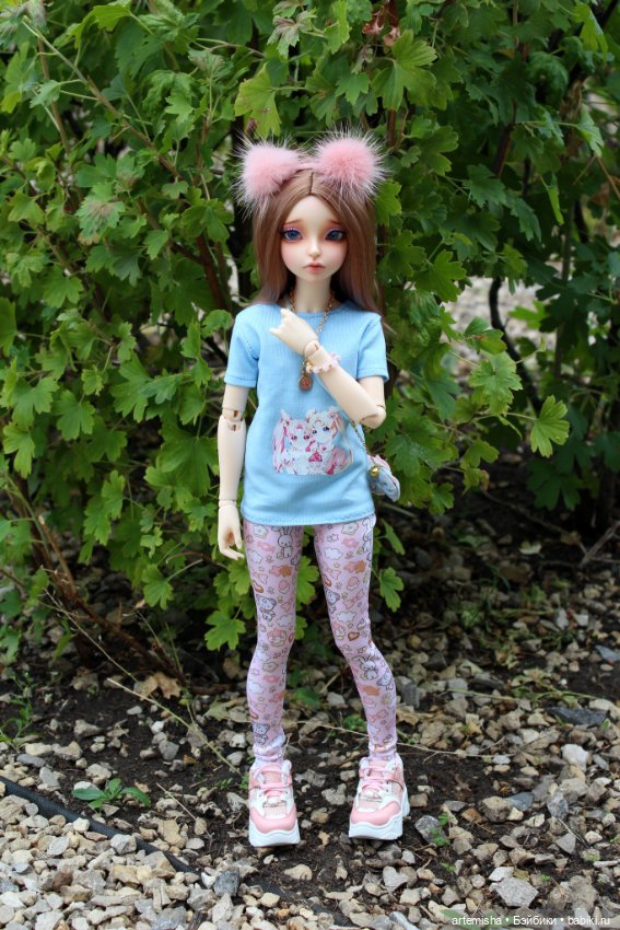 Первая прогулка моей Минифи spring sarang 2020