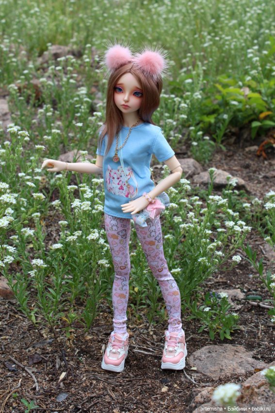 Первая прогулка моей Минифи spring sarang 2020