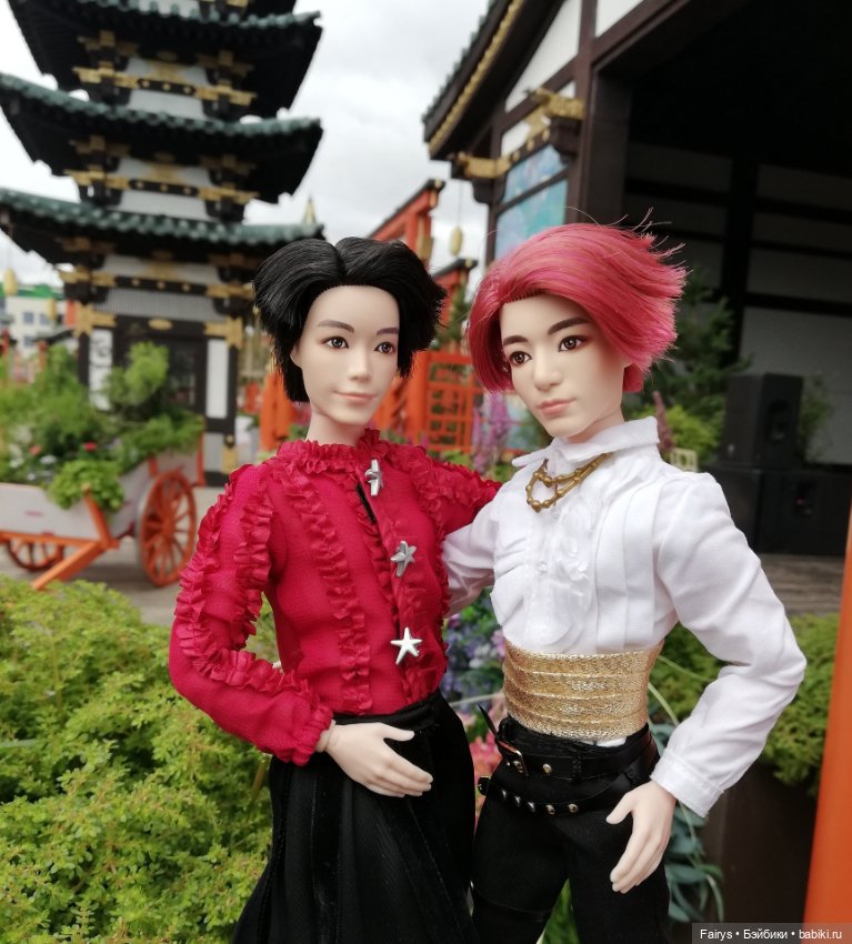 Маленькая кукловстреча в японском парке (фото 10)