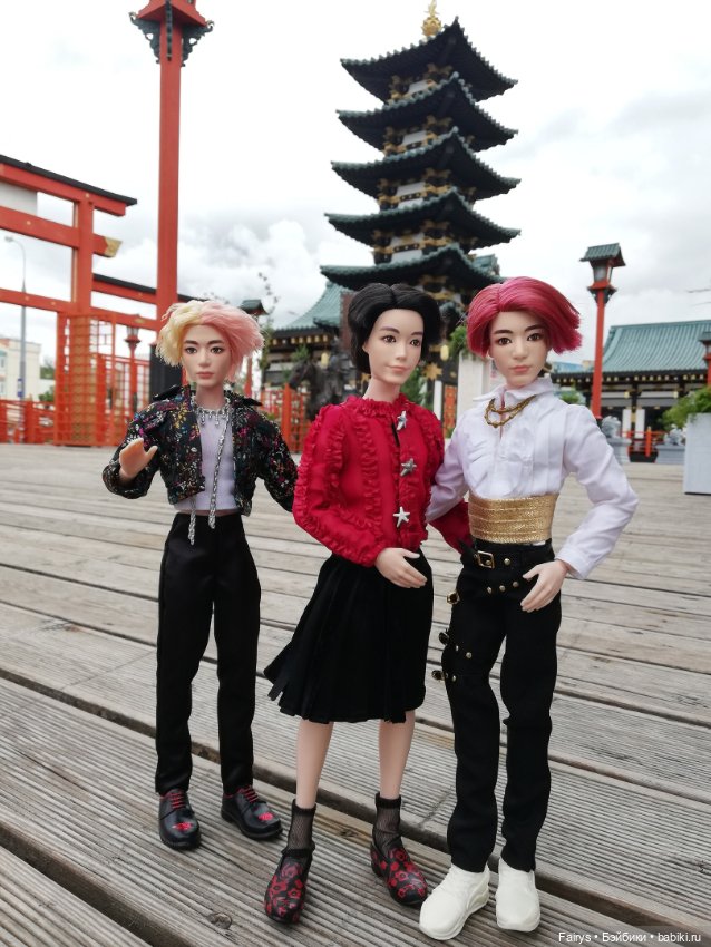 Маленькая кукловстреча в японском парке (фото 4)