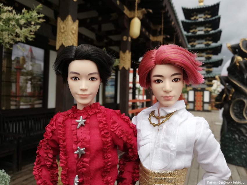 Маленькая кукловстреча в японском парке