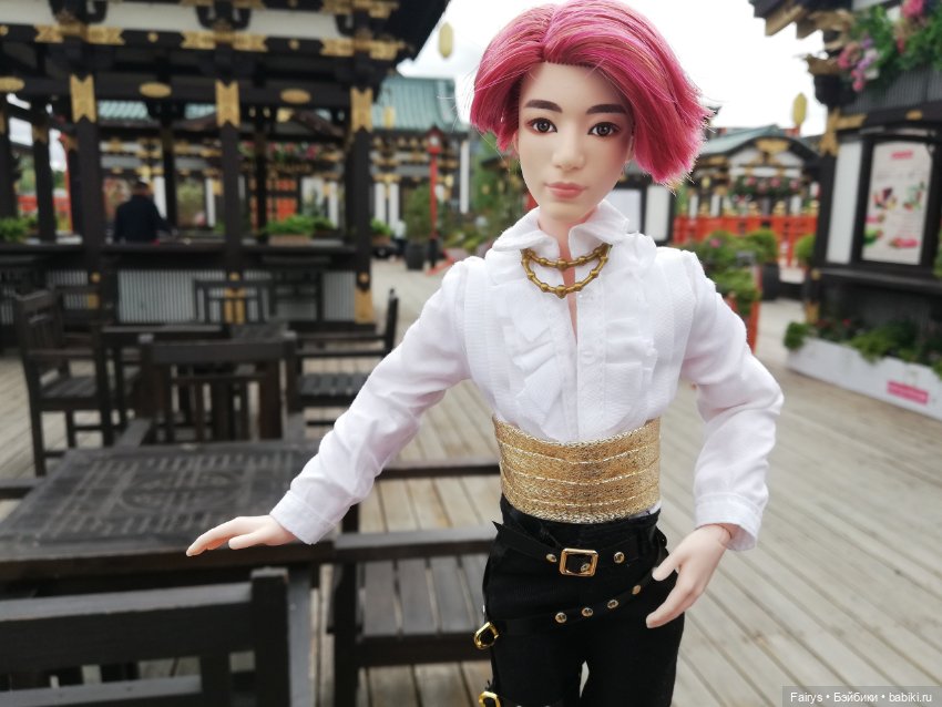 Маленькая кукловстреча в японском парке (фото 9)