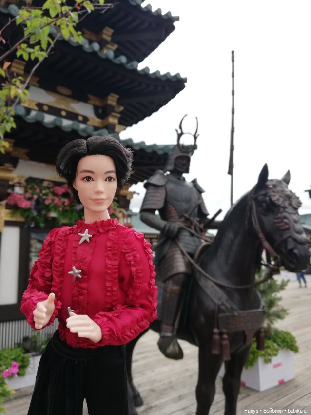 Маленькая кукловстреча в японском парке (фото 6)